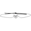 Lanvin Crystal-embellished Skinny Belt