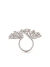 Lanvin Traviata Ring Accessories In Grey