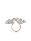 Lanvin Traviata Ring Accessories In Grey