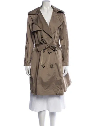 Pre-owned Lanvin Trench Coat In Neutrals