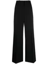 Lanvin Wide-leg Tailored Trousers In Black