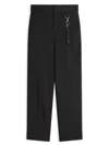 Lanvin Straight-leg Trousers In Black
