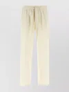 Lanvin Lightweight Cotton Trousers With Adjustable Drawstring