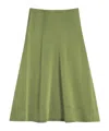 Lanvin Trumpet Mid-length Skirt In Green