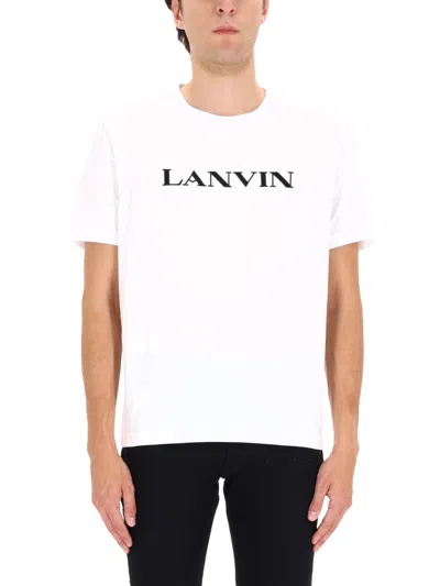 Lanvin T-shirt With Logo In White