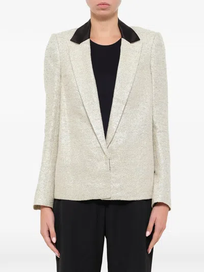 Lanvin Tuxedo Blazer In Black