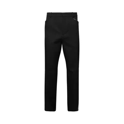 Pre-owned Lanvin Twisted Leg Trousers 'black' | Men's Size 56