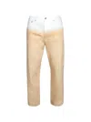 Lanvin Twisted Pants With A Gradient Effect In Neutral