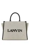 Lanvin Two-tone Canvas Small In & Out Shopping Bag