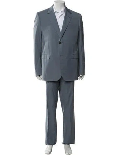 Pre-owned Lanvin Two-piece Suit In Blue