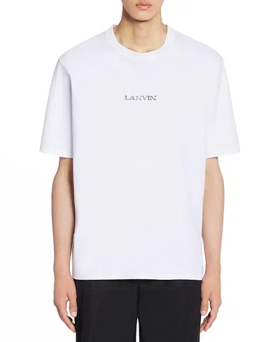Lanvin Unisex Logo Classic T-shirt In White