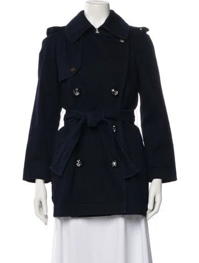 Pre-owned Lanvin Utility Jacket In Blue