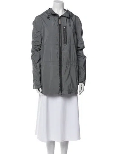 Pre-owned Lanvin Utility Jacket In Gray