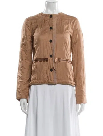 Pre-owned Lanvin Utility Jacket In Neutral