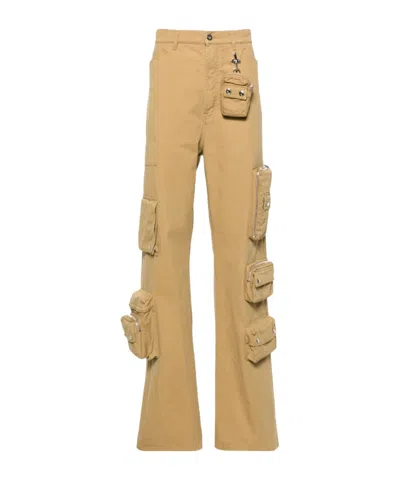 LANVIN UTILITY-POCKETS STRAIGHT TROUSERS