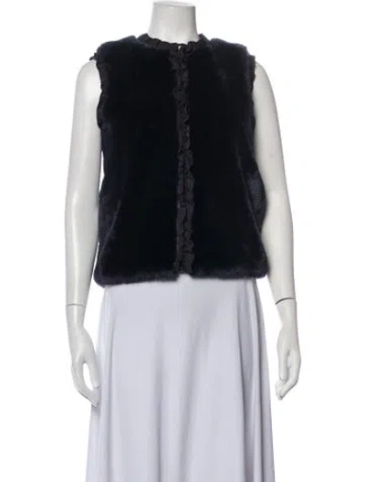 Pre-owned Lanvin Vest In Blue