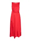 LANVIN LONG RED  DRESS