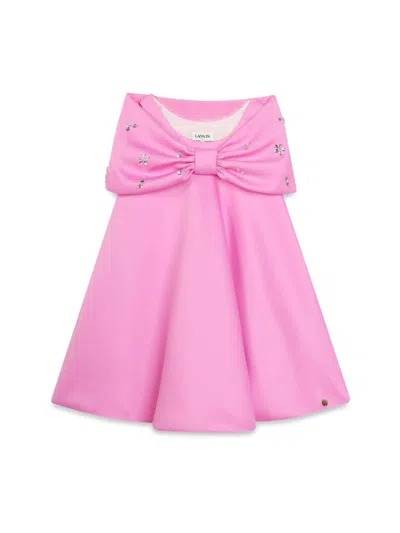 Lanvin Kids' Vestito In Pink