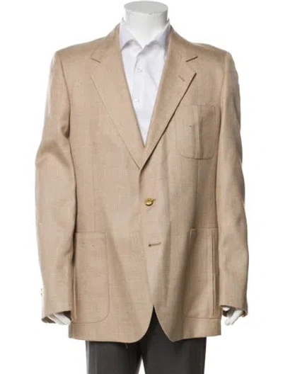 Pre-owned Lanvin Vintage 1980's Blazer In Neutral