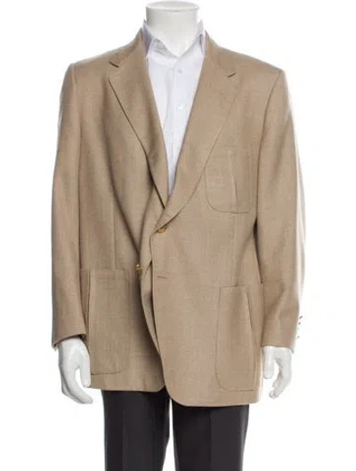 Pre-owned Lanvin Vintage 1980's Blazer In Neutral