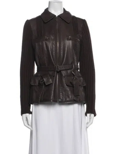 Pre-owned Lanvin Vintage 2003 Jacket In Brown