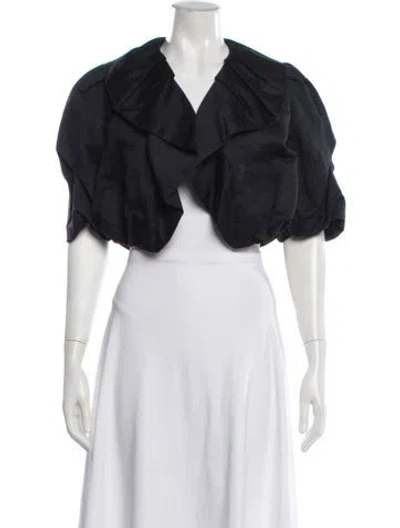 Pre-owned Lanvin Vintage 2006 Bolero In Blue
