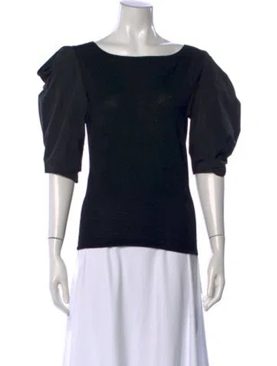 Pre-owned Lanvin Vintage 2007 Top In Black