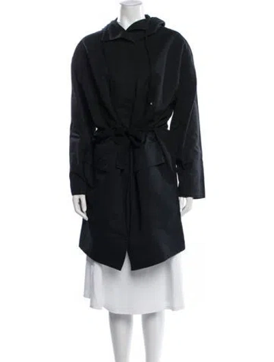 Pre-owned Lanvin Vintage 2008 Coat In Black