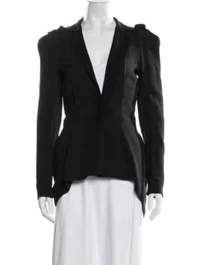 Pre-owned Lanvin Vintage 2010's Blazer In Black