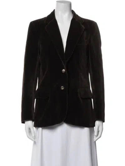 Pre-owned Lanvin Vintage Blazer In Brown