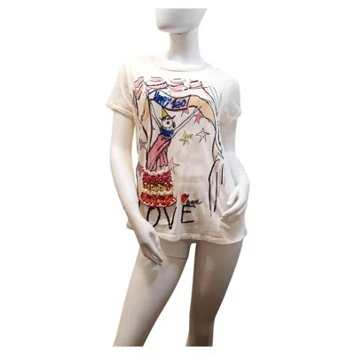 Pre-owned Lanvin Vintage  Beige T-shirt 100 Anniversary In Brown
