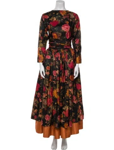 Pre-owned Lanvin Vintage Late 1960's - Early 1970's Skirt Set In Multi
