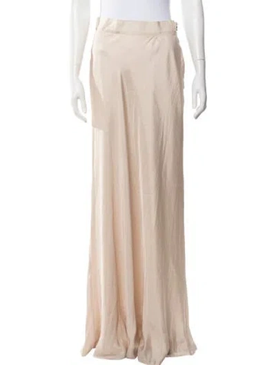 Pre-owned Lanvin Vintage Long Skirt In Neutrals