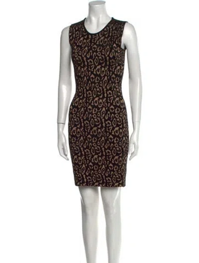 Pre-owned Lanvin Vintage Mini Dress In Multi