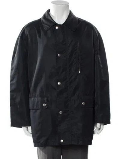 Pre-owned Lanvin Vintage Parka In Blue