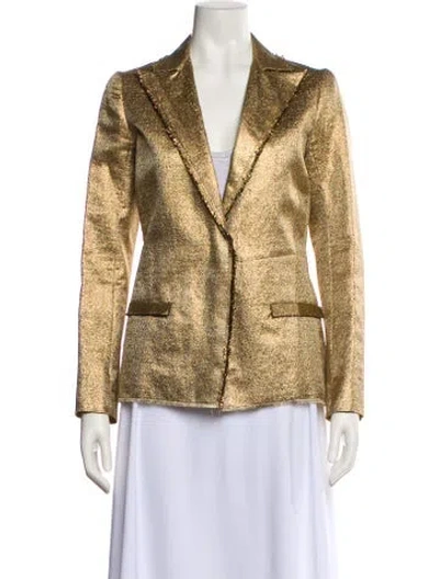 Pre-owned Lanvin Vintage Printed Blazer W/ Tags