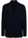 Lanvin Virgin Wool Jacket In Blue