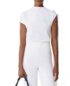 Lanvin Viscose Top In White