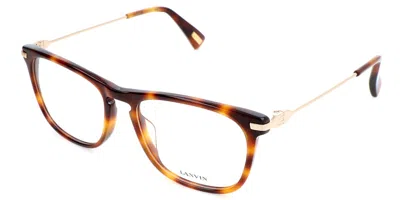 Lanvin Vln731m 0752 Occhiali Da Vista Tartarugatishell Per Donna (solo Montatura) In Brown
