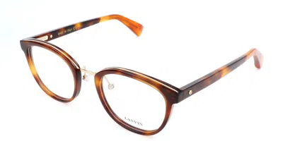 Lanvin Vln745m 0752 Occhiali Da Vista Tartarugatishell Per Uomo (solo Montatura) In Brown