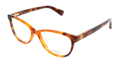 Lanvin Vln747m 0752 Occhiali Da Vista Tartarugatishell Per Donna (solo Montatura) In Brown