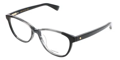 Lanvin Vln747m 700y Occhiali Da Vista Neri Per Donna (solo Montatura) In Black