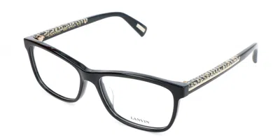 Lanvin Vln775m 700y Occhiali Da Vista Neri Per Donna (solo Montatura) In Black