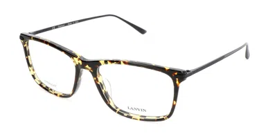 Lanvin Vln782m 0789 Occhiali Da Vista Tartarugatishell Per Donna (solo Montatura) In Brown