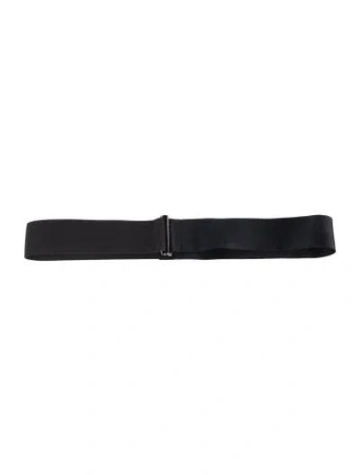 Pre-owned Lanvin Waist Belt In Black