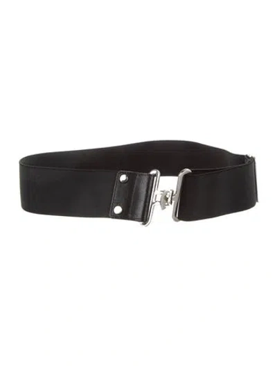 Pre-owned Lanvin Waist Belt In Black