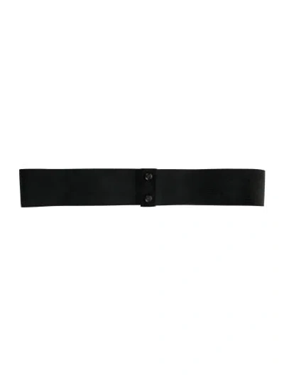 Pre-owned Lanvin Waist Belt In Black