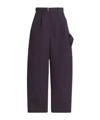 LANVIN WAISTBAND CASUAL PANTS
