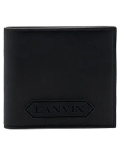 Lanvin Wallet With Logo Accessories In Black