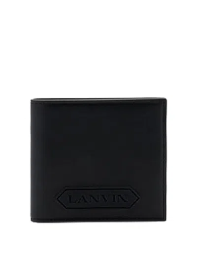Lanvin Wallet With Logo Accessories In Black